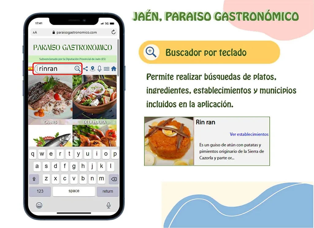 Buscador por teclado